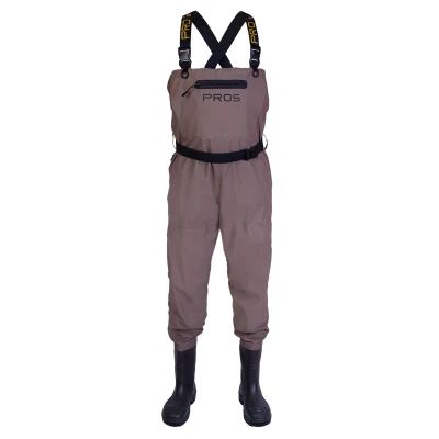 Afbeelding van PROS Breathable Chest Waders SB04 Air Olive Waadpak 42