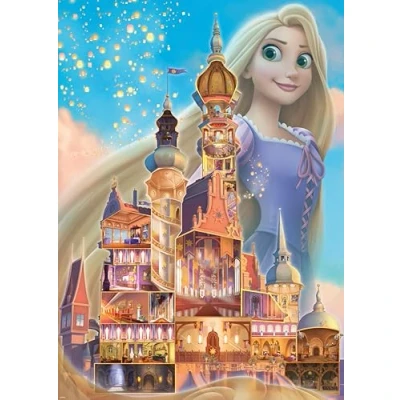 Afbeelding van Legpuzzel Disney Castles Rapunzel, 1000st.