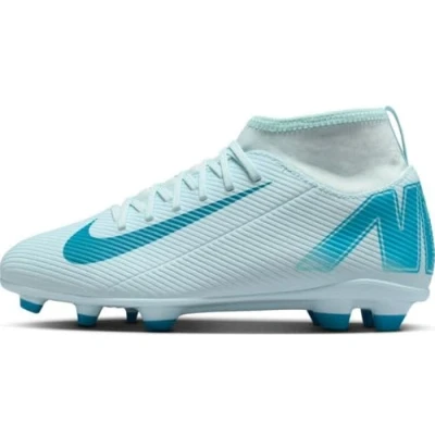 Afbeelding van Nike Performance JR 10 CLUB FG/MG Unisex Voetbalschoenen met kunststof noppen voor kinderen, Maat: 38.5, Glacier blue/blue orbit