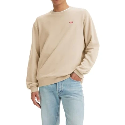 Image de Levi&#039;s New Original Crew Maillot de survêtement Homme, Fog French Terry, M