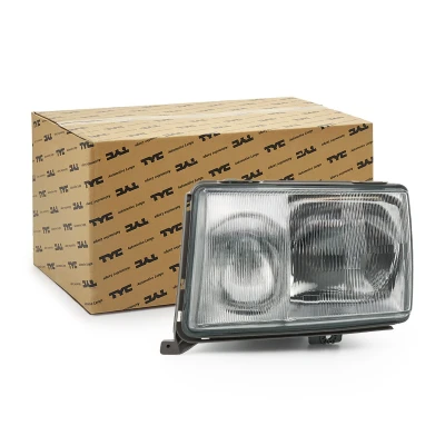 Afbeelding van TYC 20 3091 05 2 Koplampen Links H4, H3 Met mistlampen lamphouder MERCEDES BENZ: W124 Saloon, Coupe, E Class Coupe