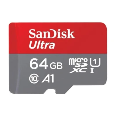 Afbeelding van Micro SD Memory Card with Adaptor Western Digital SDSQUAB 064G GN6IA 64 GB