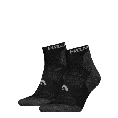 Afbeelding van Head Hiking sneakersokken 2 Pack Alle klimaten 42 Zwart