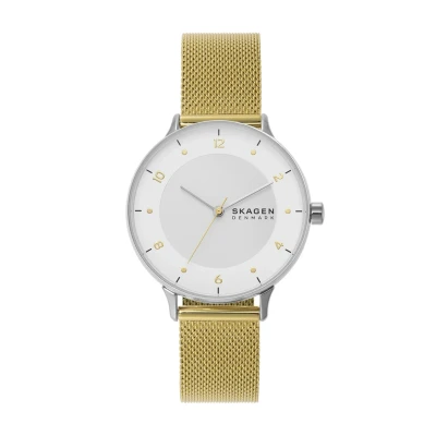 Afbeelding van Skagen dames Riis horloge SKW3092 in de kleur Zilver