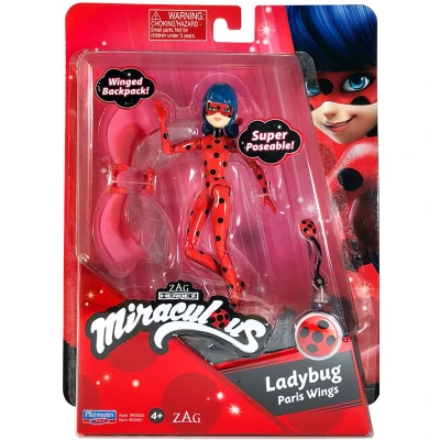 Afbeelding van Bandai Miraculous Ladybug Minipop beweegbare pop 12 cm en accessoires P50401