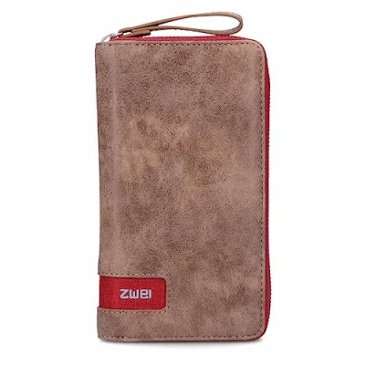 Afbeelding van zwei Portemonnee O.Wallet OW2 Chili Bruine Rood