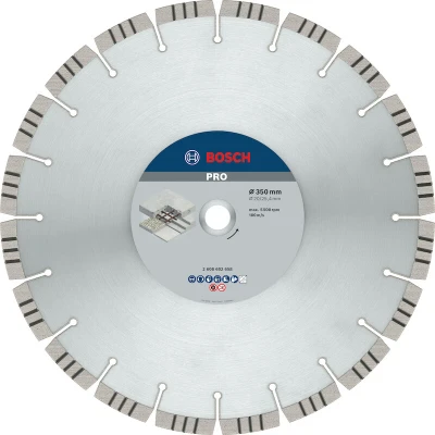 Image de BOSCH 2608602658 Disque de coupe diamanté Best for Concrete 350 x 20/25,40 3,2 15 mm