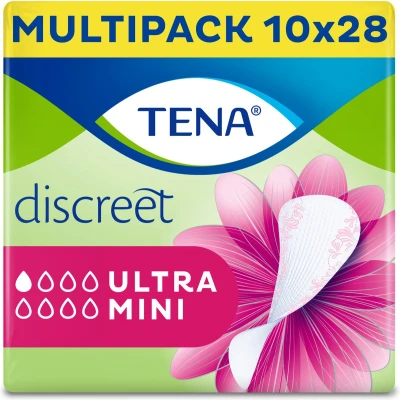 Afbeelding van 6x TENA Discreet Ultra Mini 28 stuks