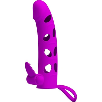 Afbeelding van Penissleeve Met Clitorisstimulator