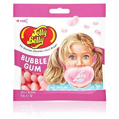 Afbeelding van Jelly Beans Bubblegum / Kauwgom 70g zakje