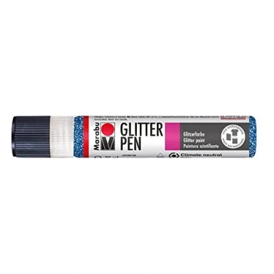 Afbeelding van Marabu Glitter Liner, glinsterende saffier, 25 ml