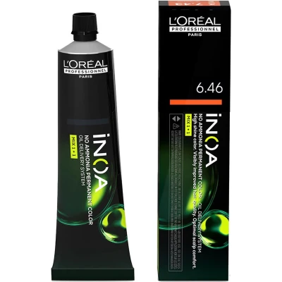 Afbeelding van Permanente Kleur L&#039;Oreal Professionnel Paris Inoa Color Nº 6.46 Koperblond (60 g)