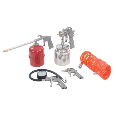 Afbeelding van Silverline 5 delige perslucht compressor accessoire set