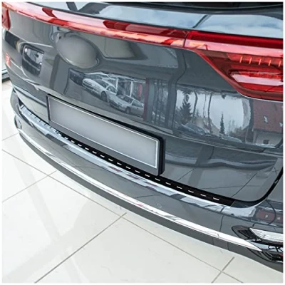 Afbeelding van tuning art L368 kofferbakdrempelbescherming voor Kia Sportage 4 2018 2021, roestvrij staal, kleur: antraciet