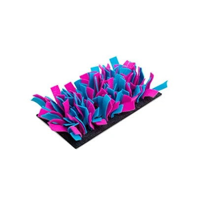 Afbeelding van Bunny Nature Snuffelmat Vilt Turquoise Roze