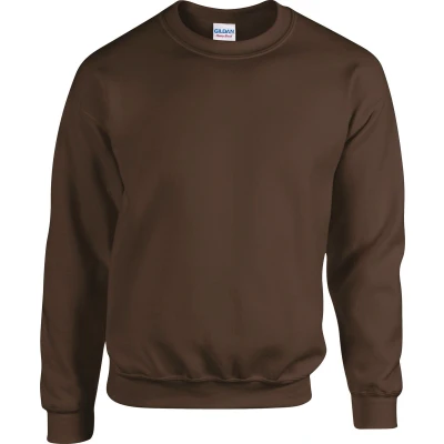 Afbeelding van Gildan Heavy Blend Adult Crewneck Sweatshirt GI18000 Dark Chocolate