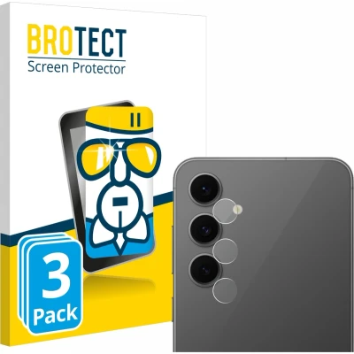 Afbeelding van BROTECT Screenprotector voor Samsung Galaxy S24 FE (ALLEEN Camera Lens) Folie Beschermfolie Beschermglas transparant (3 Stuks)