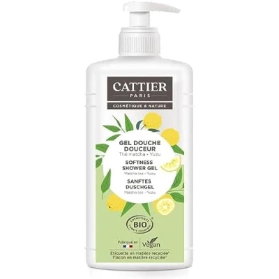 Afbeelding van Cattier Organic Matcha Yuzu Tea Douchegel 1 L