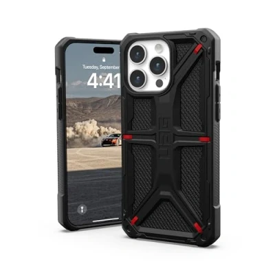 Afbeelding van Urban Armor Gear Monarch Backcover Apple iPhone 15 Pro Max Kevlar