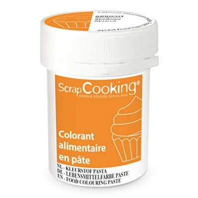 Afbeelding van Scrap Cooking Pastakleurstof, abrikoos, 20 g
