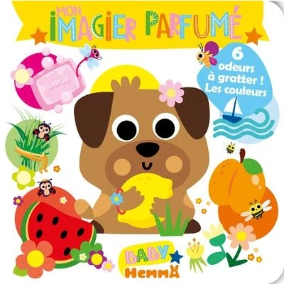 Image de Baby Hemma Mon imagier parfumé 6 odeurs à gratter ! Les couleurs