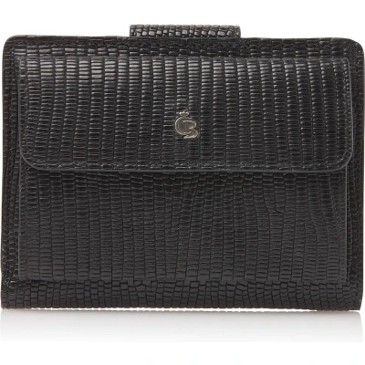 Afbeelding van Castelijn &amp; Beerens Donna Damesportemonnee 6 Pasjes RFID zwart Dames portemonnee