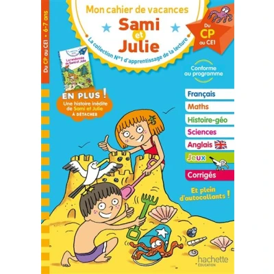 Image de Sami et Julie Du CP au CE1 Cahier de vacances 2025