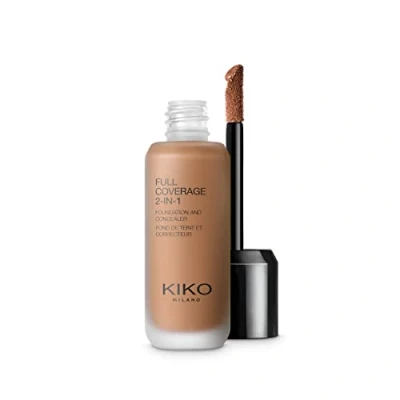 Image de KIKO Milano Full Coverage 2 In 1 Foundation &amp; Concealer N125, Fond De Teint/Correcteur En À Couvrance Élevée