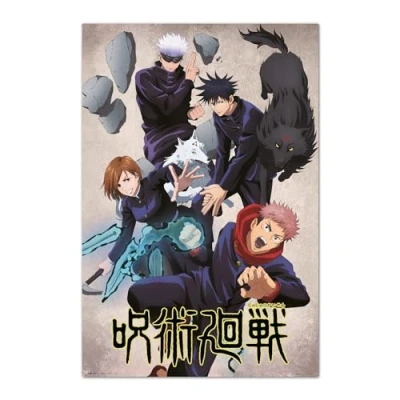 Afbeelding van Poster Jujutsu Kaisen Jujutsushi 61x91,5cm