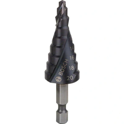 Image de BOSCH 2608588070 foret étagé HSS AlTiN 4 20, 70.5 mm