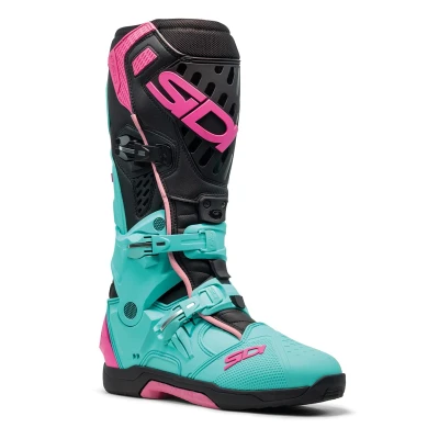 Afbeelding van Sidi Crossair Crosslaarzen Mint / Zwart Roze maat 42