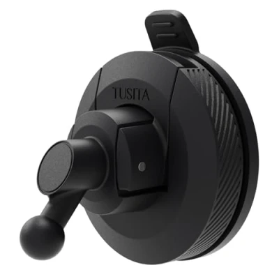 Afbeelding van TUSITA Mini houder met zuignap, compatibel Garmin Dash Cam 45 46 47 55 56 57 65 W 66 67 W, Speak Plus