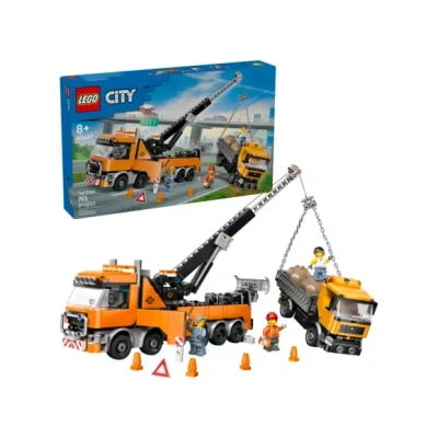 Afbeelding van LEGO 60467 City Zware sleepwagen met kraan