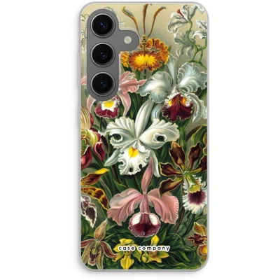 Afbeelding van Case Company® hoesje geschikt voor Samsung Galaxy S24 Haeckel Orchidae Soft Cover Telefoonhoesje Bescherming aan alle Kanten en Schermrand