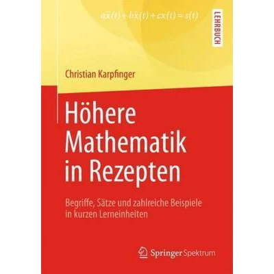 Afbeelding van Hohere Mathematik in Rezepten