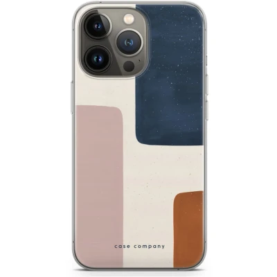 Afbeelding van Case Company® hoesje geschikt voor iPhone 13 Pro Geo #5 Soft Cover Telefoonhoesje Bescherming aan alle Kanten en Schermrand