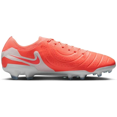 Afbeelding van Nike Performance Legend 10 PRO FG Voetbalschoenen met kunststof noppen, Maat: 40.5, Hot lava/white Imitatieleer/ textiel