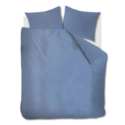 Afbeelding van At Home by BeddingHouse Tender dekbedovertrek Lits Jumeaux 240x200/220 Mid Blue
