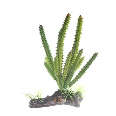 Afbeelding van Emours Cactus sierplant plastic woestijn decoratie voor aquarium, vivarium