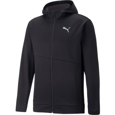 Afbeelding van PUMA TRAIN ALL DAY PWRFLEECE FULL ZIP Heren Sporttrui Zwart Maat XXL