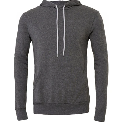 Afbeelding van Bella+Canvas Unisex Poly Cotton Fleece Pullover Hoodie CV3719 Deep Heather
