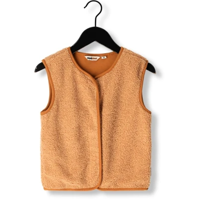Afbeelding van Moodstreet meiden Valérie teddy gilet Sand Maat 2