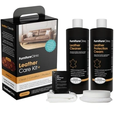 Afbeelding van Leer Onderhoud Set 500ml Voordeel Verpakking Reinigen &amp; Onderhouden van Lederwaar Leather Care Kit 500 ml