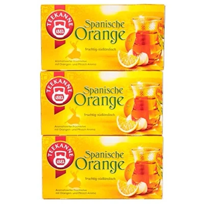 Afbeelding van Teekanne Spaanse sinaasappel, 3 stuks (3 x 20 theezakjes), 50 g