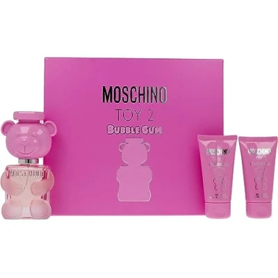 Afbeelding van Moschino Toy 2 Bubble Gum EDT 50 ml + Body Lotion Shower Gel Geschenkset dames