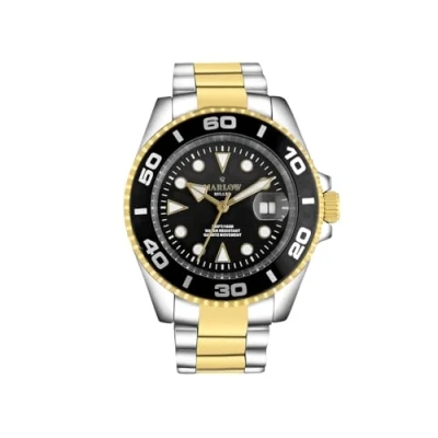 Afbeelding van Marlow Miller horloge met bicolor band en kast