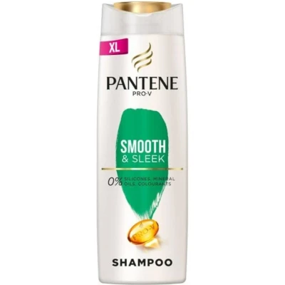 Afbeelding van Pantene Shampoo Smooth &amp; Sleek For Frizzy, Dull Hair 500ml
