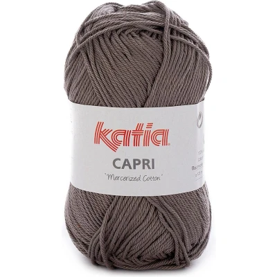 Afbeelding van Katia Capri kleur 163 Reebruin 50 gr. = 125 m. 100% katoen