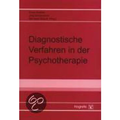 Afbeelding van Diagnostische Verfahren in der Psychotherapie