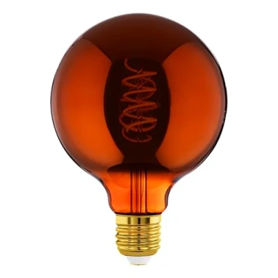 Afbeelding van EGLO LED Lamp E27 17 cm Koper 2000K Dimbaar